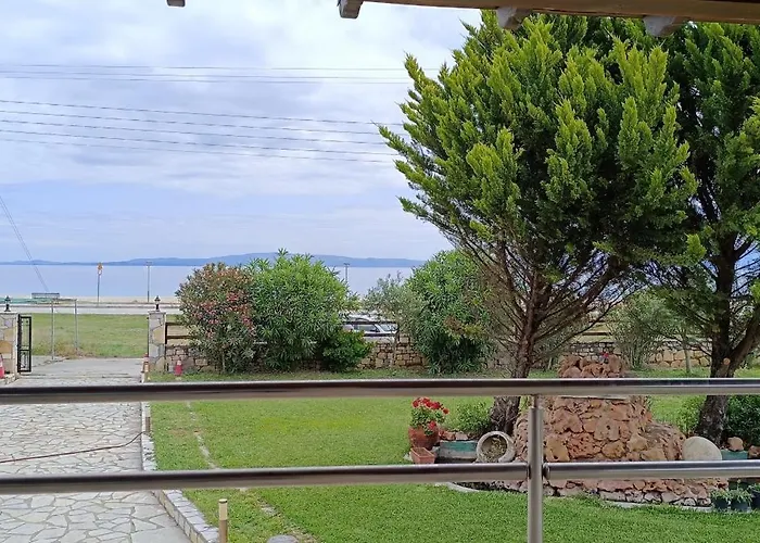 Villa Absolute Beachfront Villa-grand Sandy Ormos Panagias