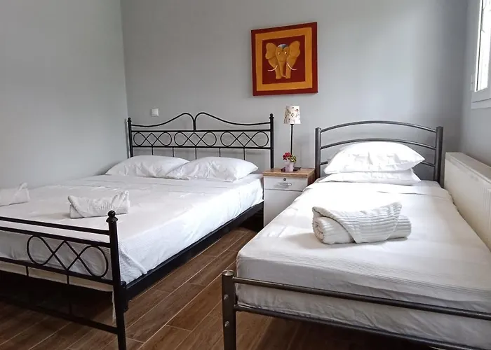 Absolute Beachfront Villa-grand Sandy * Ormos Panagias