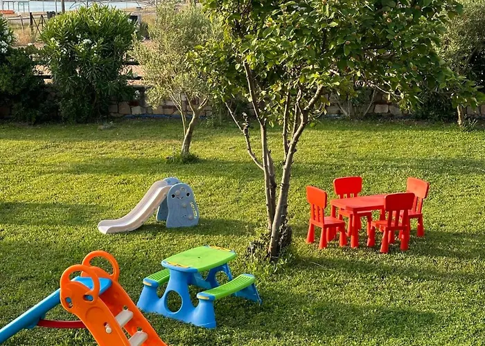 Absolute Beachfront Villa-grand Sandy Villa Ormos Panagias