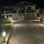 Absolute Beachfront Villa-grand Sandy Villa Ormos Panagias