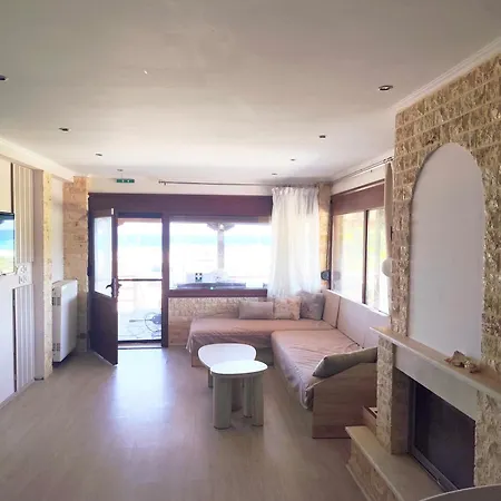 Absolute Beachfront Villa-grand Sandy * Órmosz Panajász